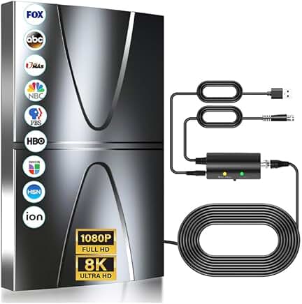 2800 Miles TV Antenna for Local Channels