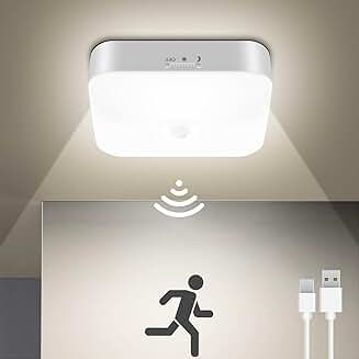 Wireless Rechargeable Motion Sensor Ceiling Light