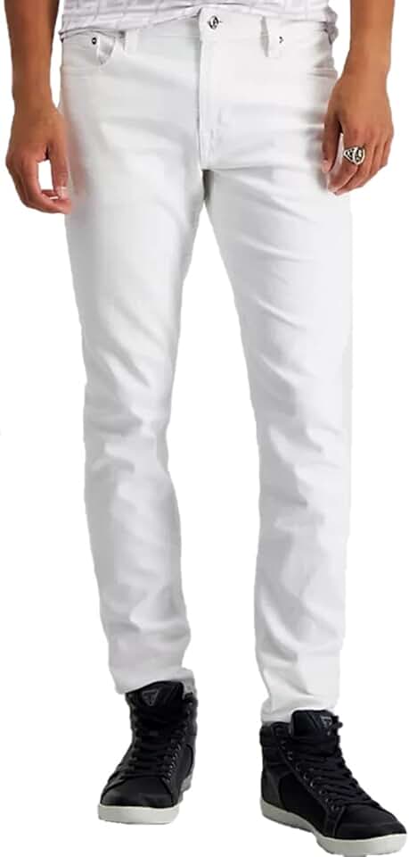 Men's Slim Tapered Mid Rise Fit Jeans