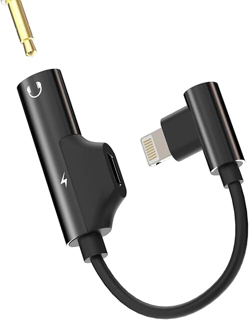 Lightning to 3.5mm Audio and Charger Adapter