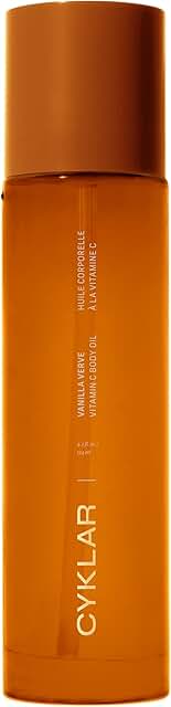 Moisturizing Vanilla Scented Vitamin C Body Oil, 4.2 Fl Oz