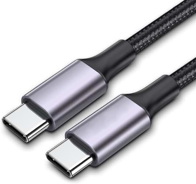 USB-C to USB-C Data Cable, 3.3 Feet