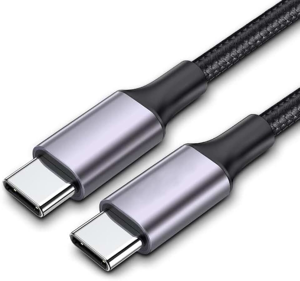 USB-C to USB-C Data Cable, 3.3 Feet