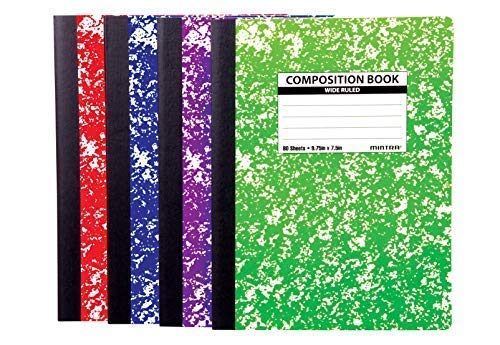 Set of 4 Flexible Cover Composition Books