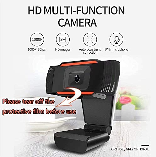 Webcam with Microphone, USB Meeting Webcam,Desktop Laptop Webcam, 1080P HD Webcam with TripodWeb Camera with Microphone, for Video Calling Recording Conferencing