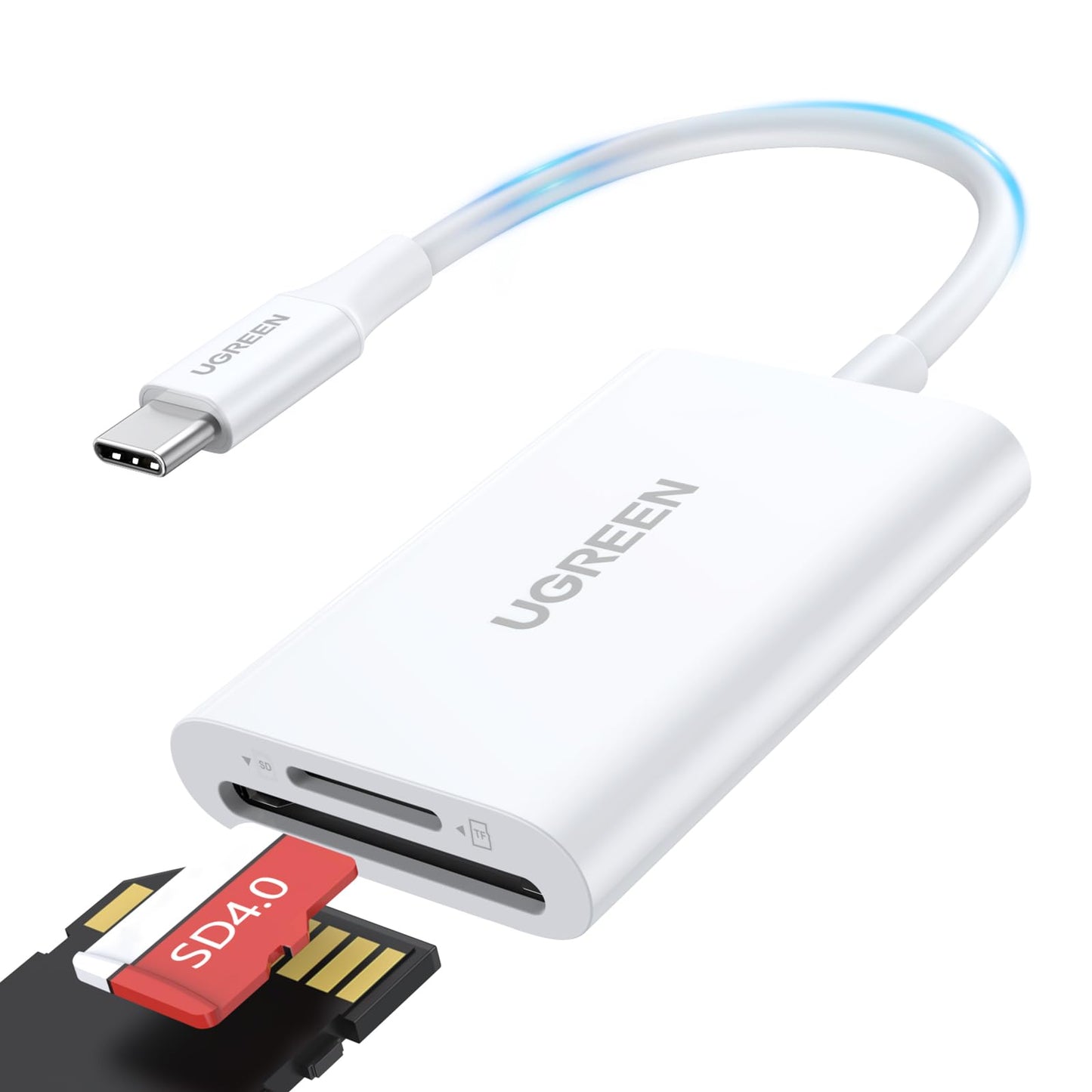 USB C SD and Micro SD Card Reader Adapter