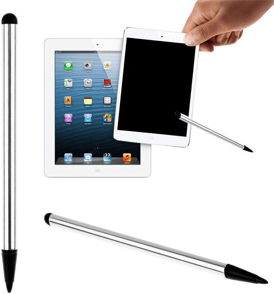 2-Pack Silver Touch Screen Stylus Pens