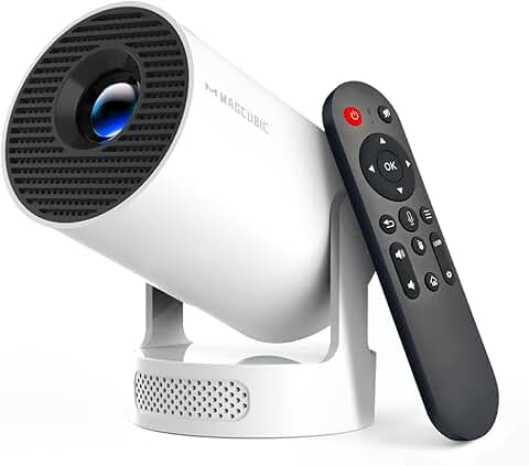 Mini Portable 4K Projector with WiFi and Bluetooth