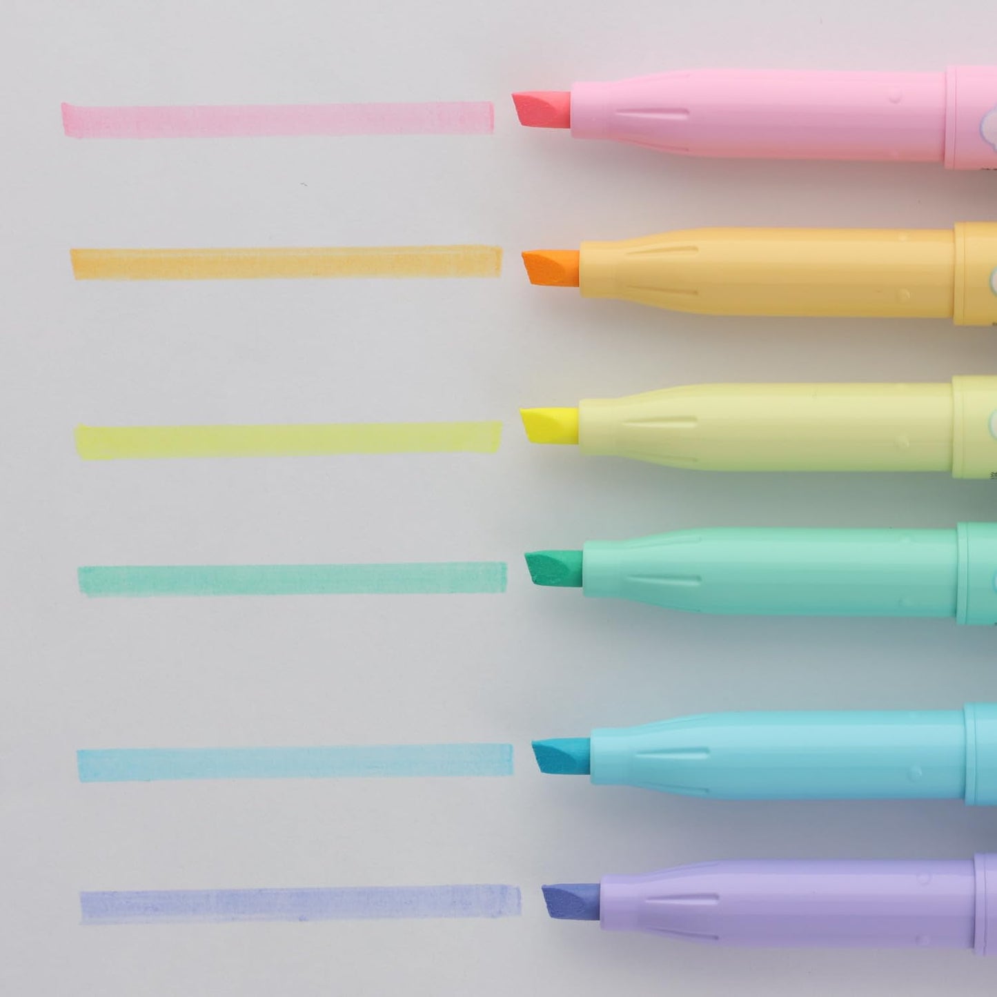 Soft Color Erasable Highlighter Pen Set