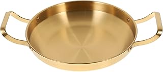 Korean Style Stainless Steel Dry Pot with Handles, 2.5L