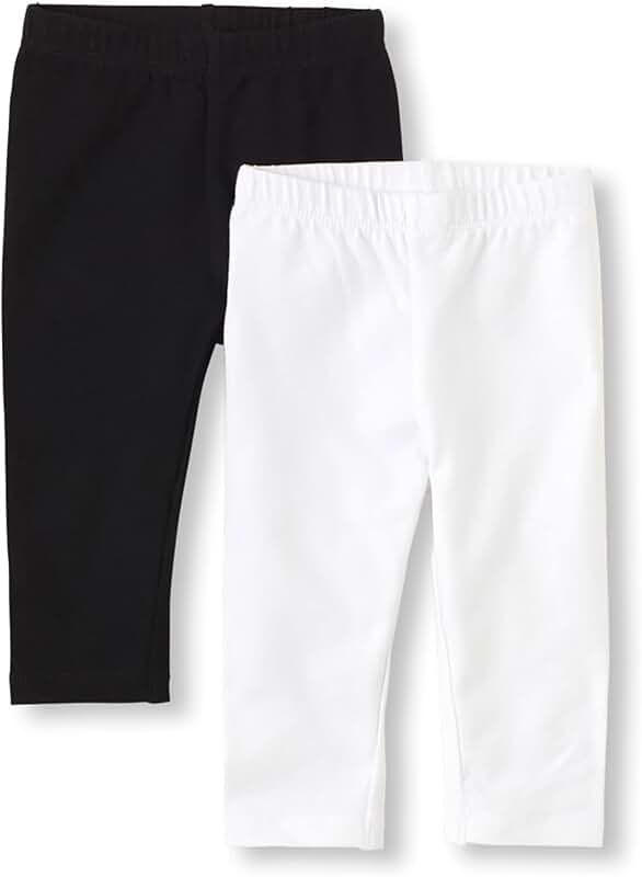 Baby Girls' Capri Leggings Pack
