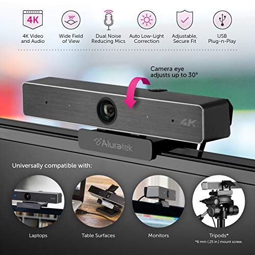 HD 1080P Video Webcam for PC, MAC, Desktop & Laptop, Video Call, Conference, USB