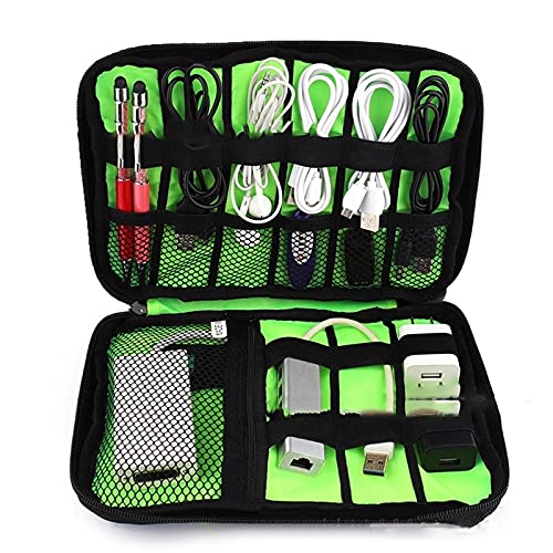 Travel Electronics Cable Organizer Bag for Cords and Chargers