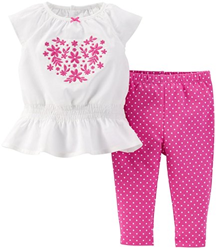 Baby Girls' 2 Piece Pant Set (Baby) - Purple - 3 Months