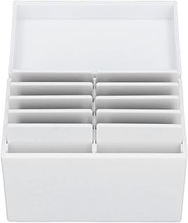 10-Layer Acrylic Eyelash Storage Box with Magnetic Bottom