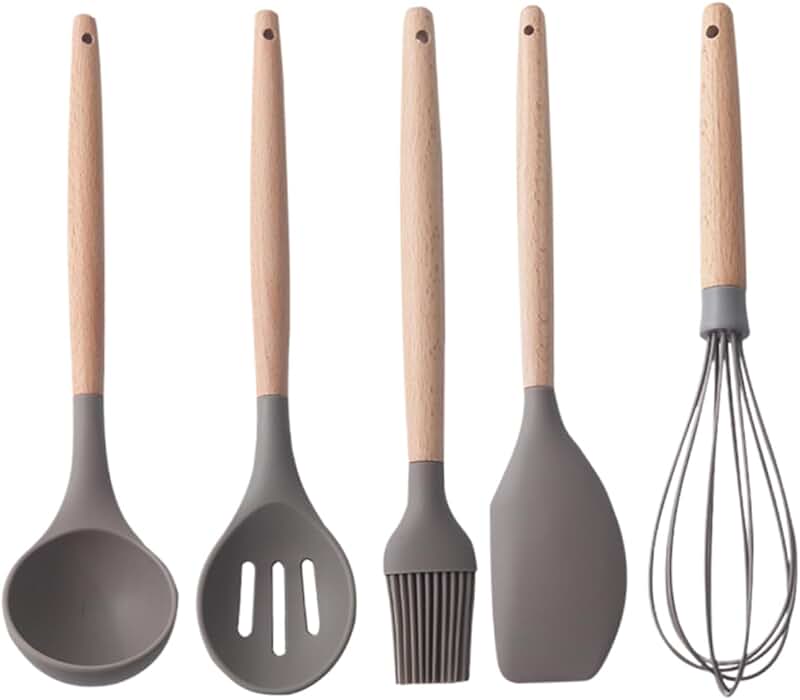 Bamboo Slotted Spoon, 32.5 cm, Wood