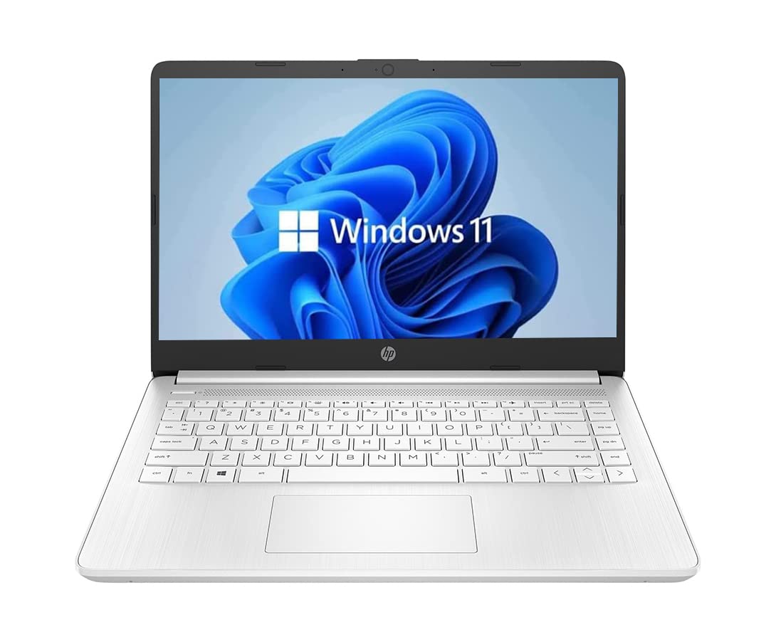 Newest 14" HD Laptop, Windows 11, Intel Celeron Dual-Core Processor Up to 2.60GHz, 4GB RAM, 64GB SSD, Webcam(Renewed)