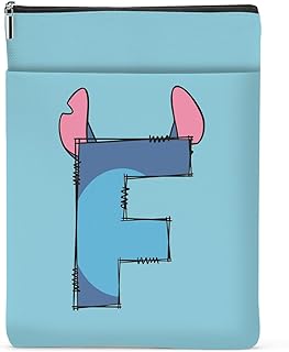 Personalized Cartoon Book Sleeve with Pockets for Women