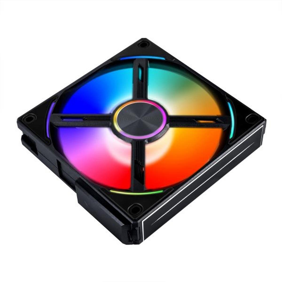 UNI Fan AL AL120 RGB Daisy Chain ARGB 120mm UF-AL120-3B Black x3