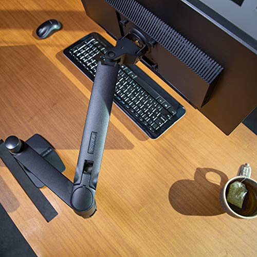'- LX Single Monitor Arm, VESA Desk Mount - forMonitorsUp to 34 Inches, 7 to 25lbs- Matte Black