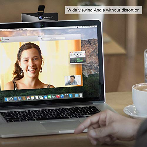 1080P Webcam with Microphone HD Web Cameras for Computer, Laptop Desktop, HD Webcam Live Streaming Camera with Bulit-in Mic, 92 Viewing Angle and Multi-Compatible for Video Conference Call, Recording