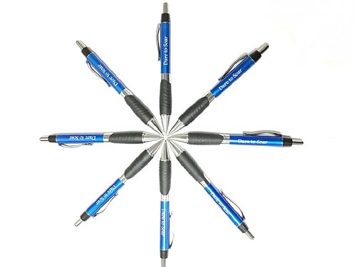 Motivational Pen Set of 8 with "Dare to Soar" Message