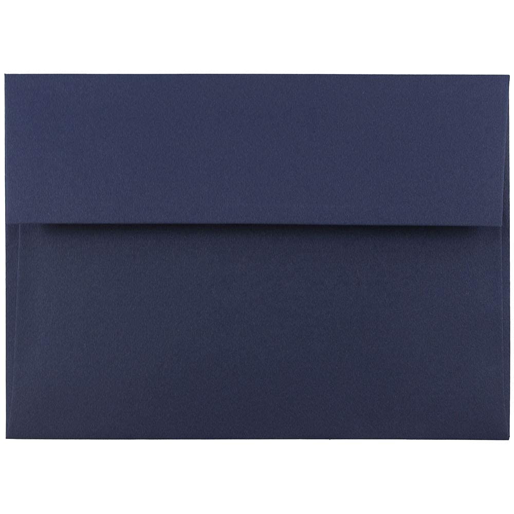 Navy Blue A7 Invitation Envelopes, 50 Pack