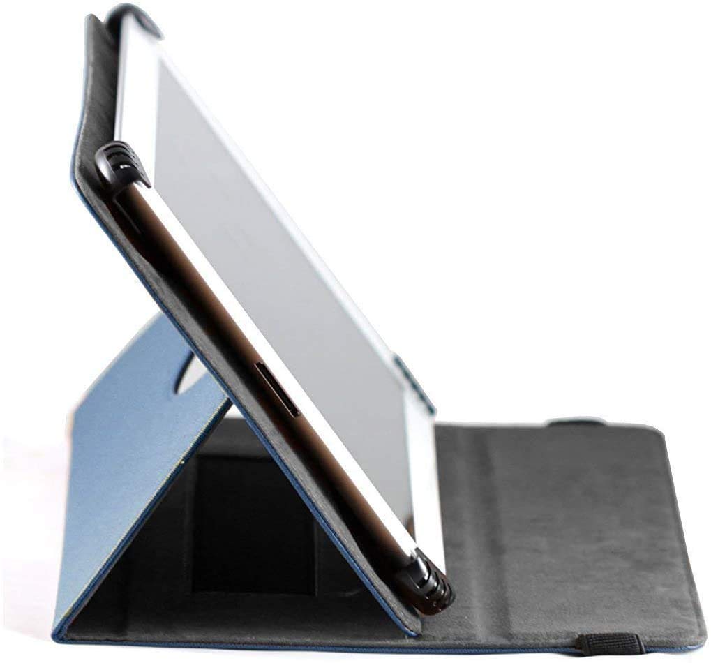 Blue Faux Leather Case Cover with Stand Compatible with TheSony Xperia Z4 10.1 inch