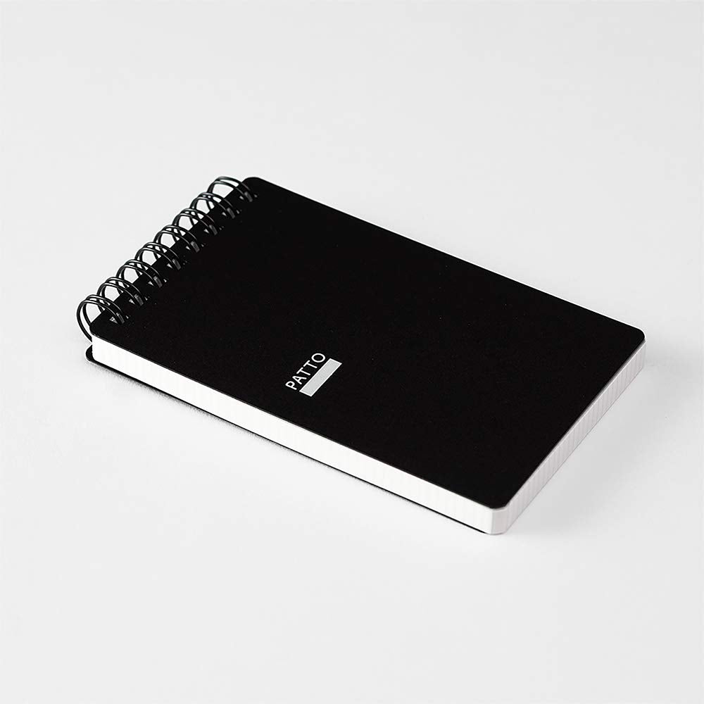 Midori Black Ring Memo Notebook
