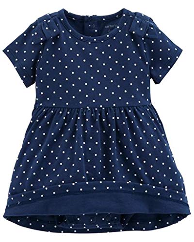 Baby Girls Bodysuit Dress & Cardigan Floral and Polka dots (NB)