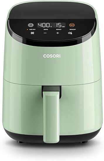 Small 2.1 Qt Air Fryer with 4 Functions