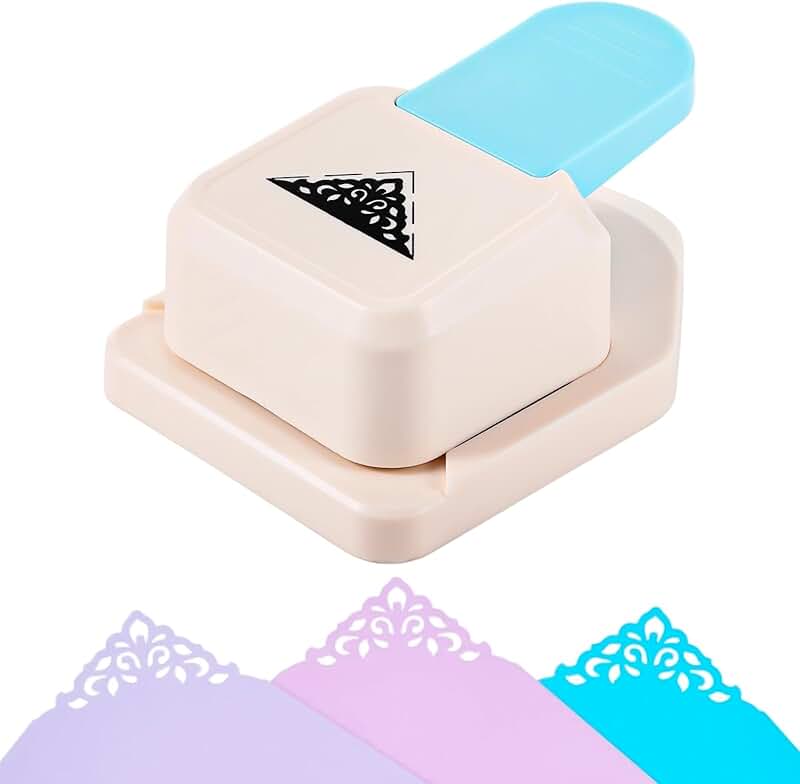 Triangular Flower Corner Punch for Scrapbooking