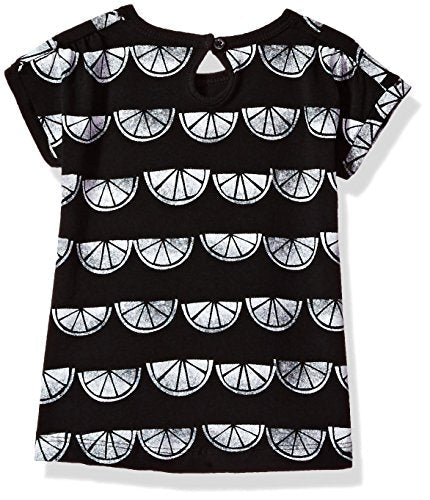 Girls' Lemon Baby 2pcs Tunic and Legging Knit, Black, 3 Months