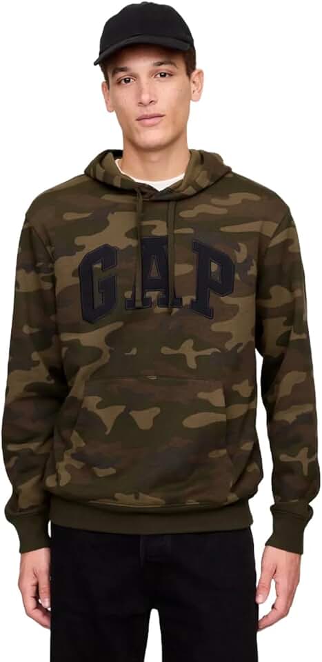 Men's Heritage Logo Hoodie with Fleece
