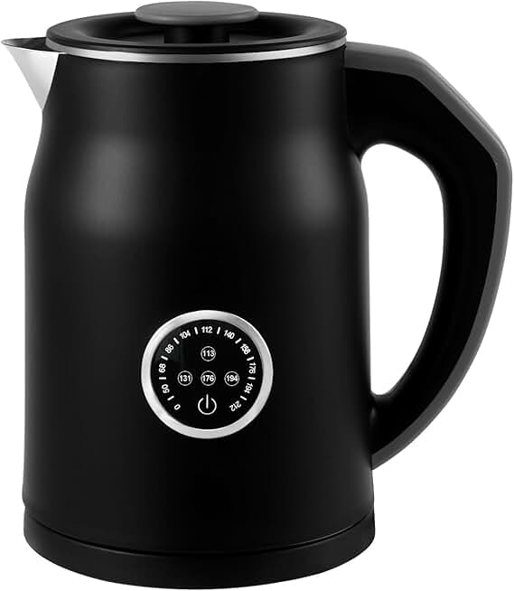 Small 1.2L Electric Kettle with Keep Warm and LED Display