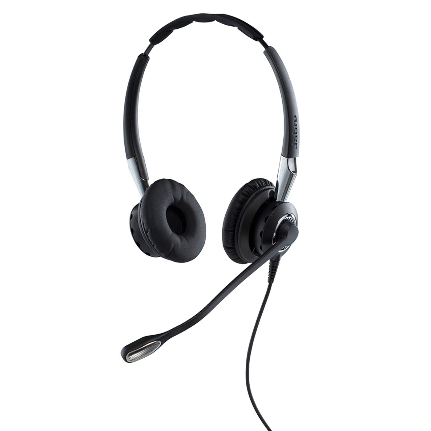 2400 II USB DUO CC Wired Call Center Headset for Softphone with Noise Cancelling Microphone, Optimized for Unified Communication