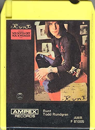 TODD RUNDGREN: Runt -33656 8 Track Tape