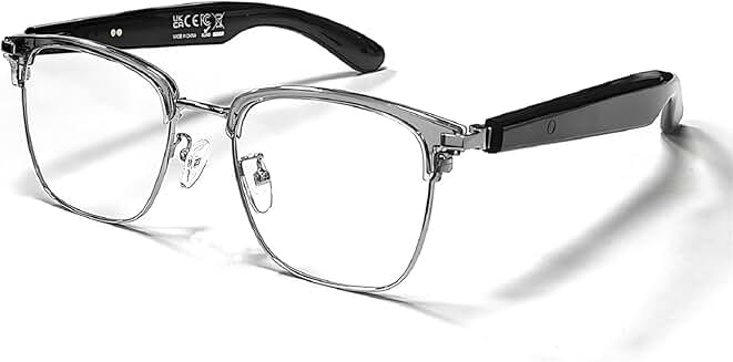 Smart Bluetooth Glasses with Speakers for Men and Women