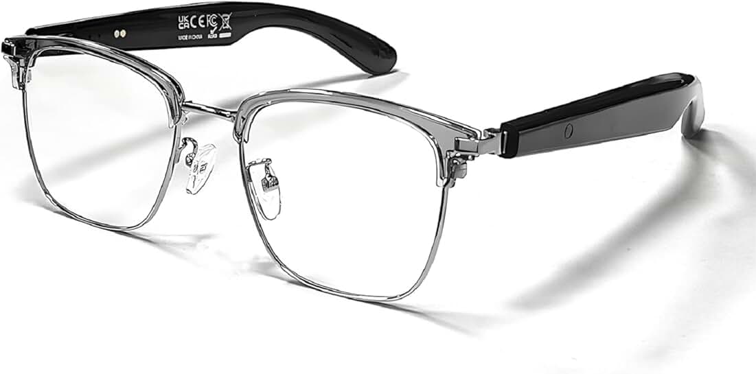 Smart Bluetooth Glasses with Speakers for Men and Women
