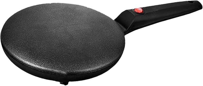 Electric Dosa and Crepe Maker with Non-Stick Surface