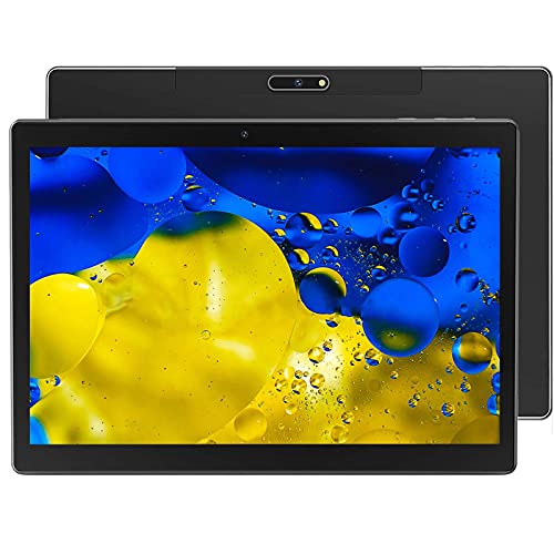 10 Inch Tablet Android 10.0, 1280x800 IPS HD Touchscreen, 5MP Dual Cameras, 32GB ROM Expandable to 128 GB, 6000mAh Battery, Support WiFi Bluetooth GPS (2022 Release)