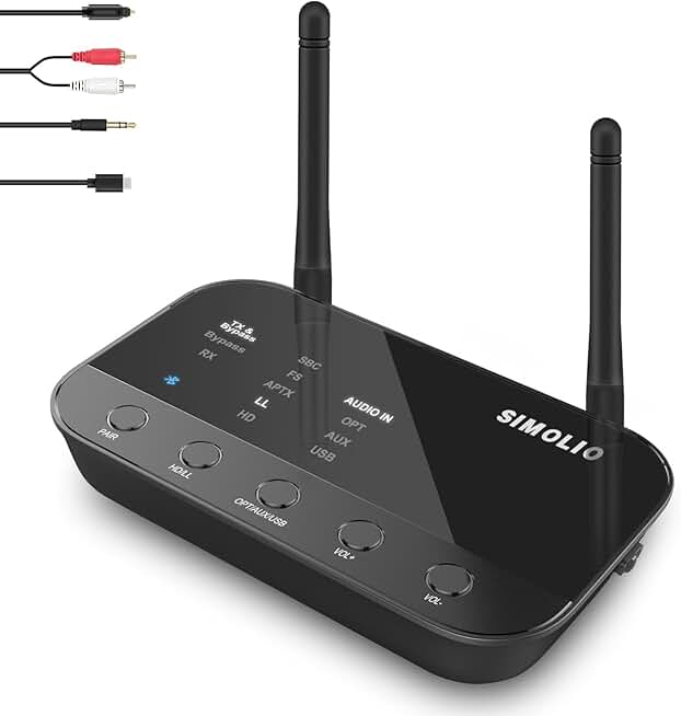 Bluetooth Transmitter and Receiver for TV and Home Audio