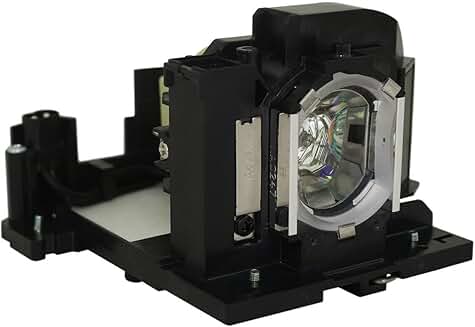 Replacement lamp bulb with housing for projector