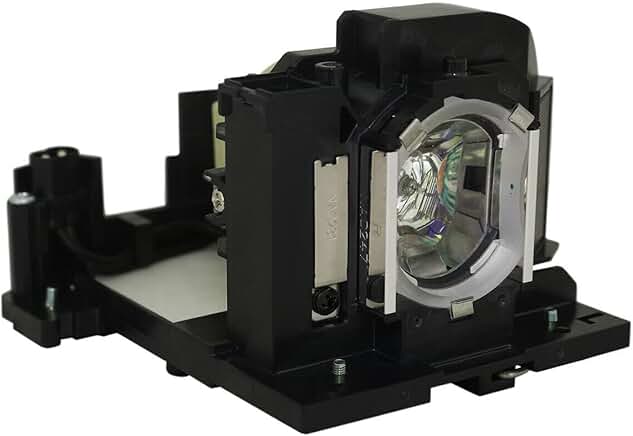 Replacement lamp bulb with housing for projector