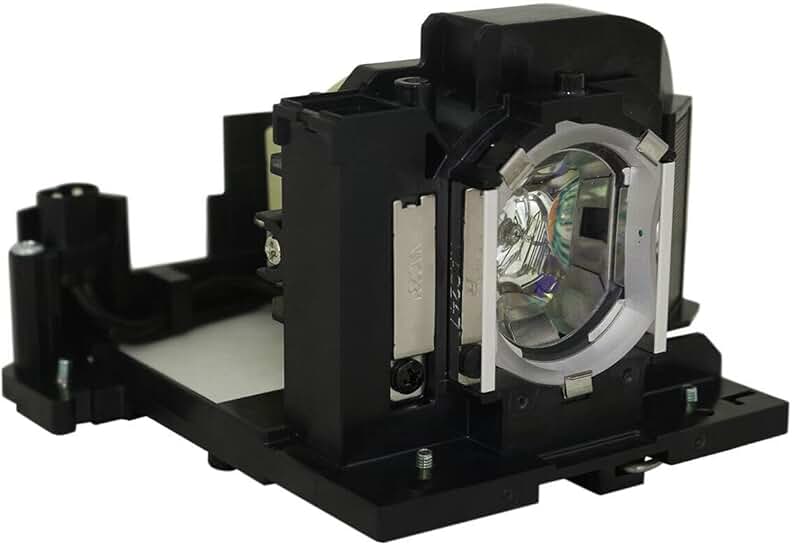 Replacement lamp bulb with housing for projector