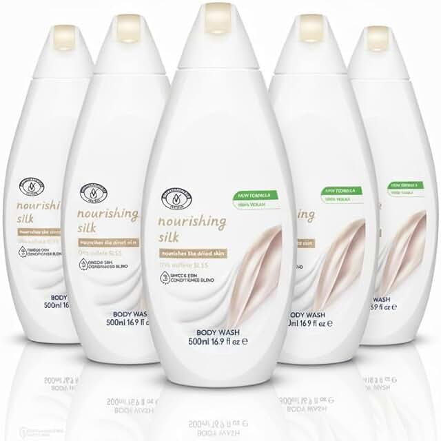 Nourishing Silk Body Wash, 500ml, Pack of 6