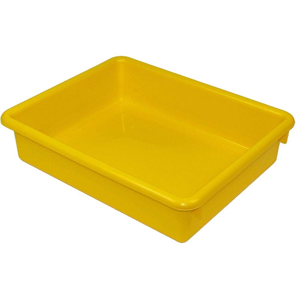 3-inch Yellow Stowaway Letter Tray