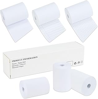 Two 2-Inch Receipt Paper Rolls, 36 Feet Each