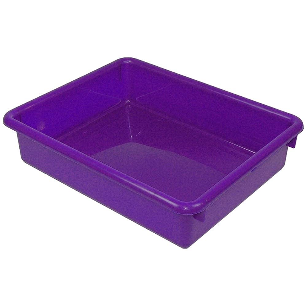3-inch Purple Stowaway Letter Tray