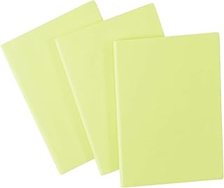 Green Writing Notebook Journal Set, 5.75 x 8.25 inches, 3-pack
